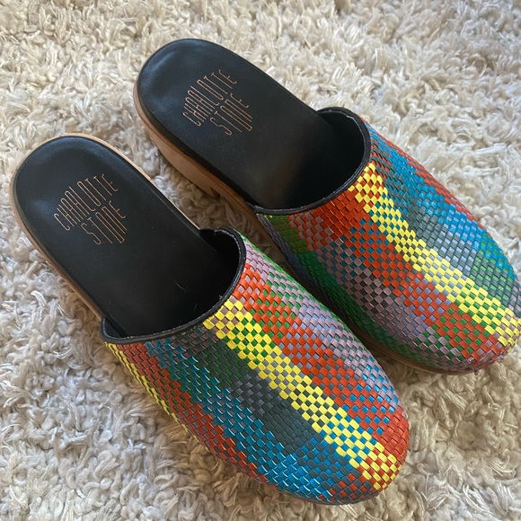 Multi Colored Martino Clog by Charlotte Stone - Picture 6 of 8